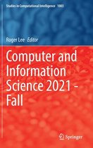Computer and Information Science 2021 - Fall