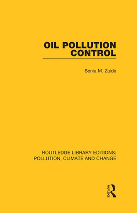 Routledge Library Editions: Pollution, Climate and Change -  ... - cover