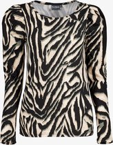 TwoDay shirt met zebraprint - Maat XXL