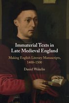 Immaterial Texts in Late Medieval England