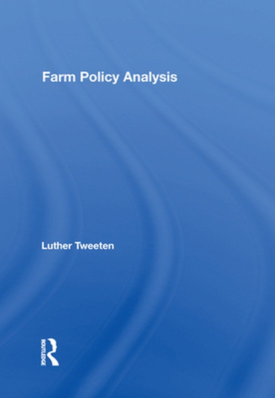 Farm Policy Analysis - cover