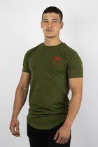 REJECTED CLOTHING - T-Shirt - Groen - Maat L