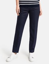 GERRY WEBER Dames Broek met persplooien Dark Navy-42