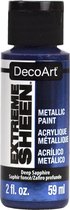 Acrylverf - Deep Sapphire - Metallic - Extreme Sheen - DecoArt - 59ml