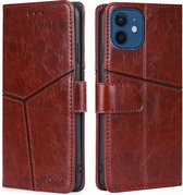 Apple iPhone 13 Pro Bookcase | Hoogwaardig PU Leren Hoesje | Lederen Wallet Case | Luxe Uitstraling | Pasjeshouder | Bordeaux Rood