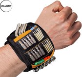 Malony® Magnetische Armband Klussen - Gereedschapsgordel - Magnetische Polsband - Gereedschapshouder - Nylon