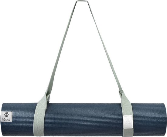 Love Generation - Yogamat Draagriem - Katoen - Serenity Sage van Love Generation — afbeelding 2