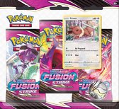 Pokémon Sword & Shield Fusion Strike 3BoosterBlister - Eevee - Pokémon Kaarten