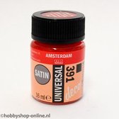 Acrylverf Zijdeglans - 391 Antiekrood - Deco - Universal Satin - Amsterdam - 16 ml