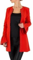 Noemi Kent colbert/vest rood glimmers L