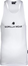 Gorilla Wear Carter Stretch Tank Top - Wit - L