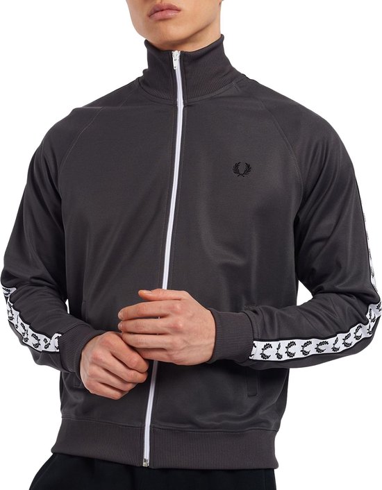 Gilet Fred Perry Homme Anthracite bol