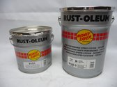 Rust Oleum topcoat epoxy 2 komponeten ral 7001 hoogglans voor metaal of beton