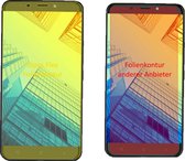 dipos I 3x Beschermfolie 100% compatibel met Alcatel   A7 XL Folie I 3D Full Cover screen-protector