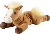 warmteknuffel pony 36 cm bruin