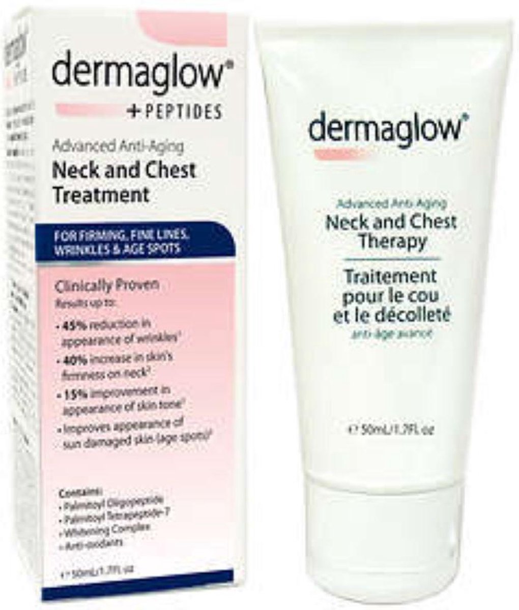 Dermaglow +PEPTIDES Advanced Anti-Aging Neck and Chest Treatment 50ml