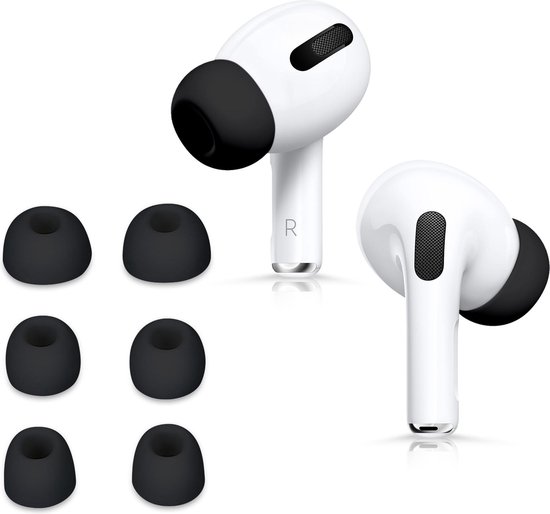 Housse pour écouteurs intra-auriculaires kwmobile 6x pour Apple AirPods Pro  - Embouts... | bol.com