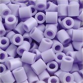 strijkkralen pastel paars 1100 stuks