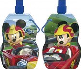 schoolbeker opvouwbaar Mickey Mouse Race 500 ml blauw