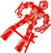 robot jongens 8 x 5 cm rood