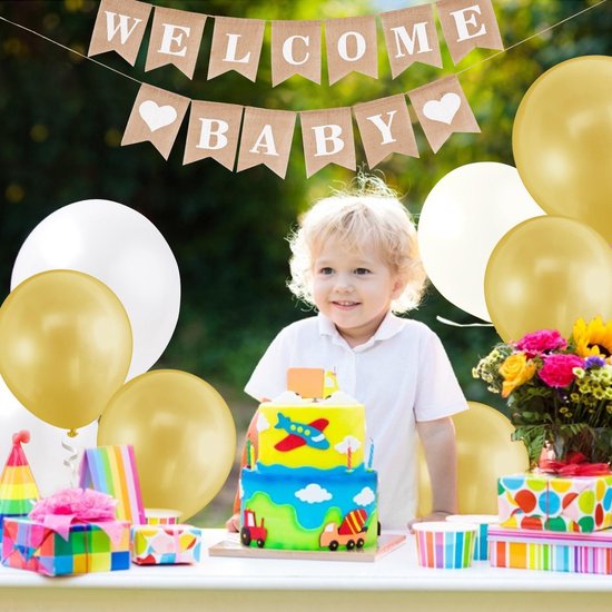 Baby Shower Decoraties Jongen Meisjes, KISPATTI Baby Shower Decoraties Neutrale Baby Douche Ballonnen, Baby Shower Banner, Mummy to be Sash Papier Pom Poms voor Geslacht Reveal Party Decoraties Baby Baby Shower Decoraties Jongen Meisjes, KISPATTI Baby Shower Decoraties Neutrale Baby Douche Ballonnen, Baby Shower Banner, Mummy to be Sash Papier Pom Poms voor Geslacht Reveal Party Decoraties Baby