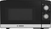 Bosch Serie 2 FFL020MS2 micro-onde Comptoir Micro-ondes uniquement 20 L 800 W Noir, Acier inoxydable