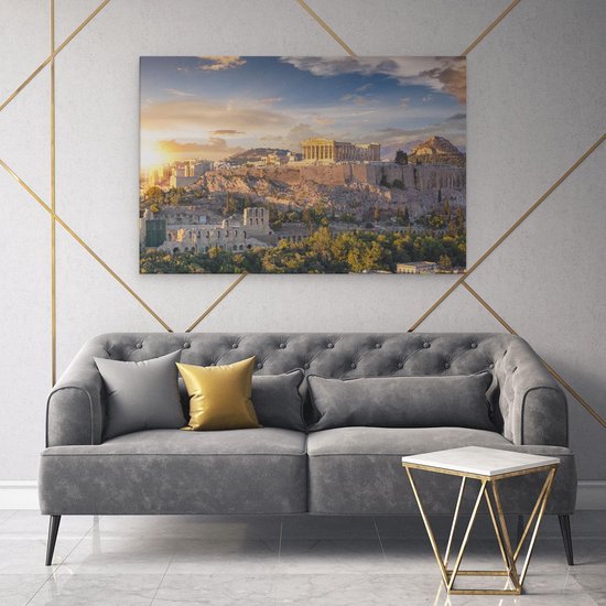 Artaza - Peinture sur toile - Acropole d'Athènes, Grèce - Architecture - 120 x 80 - Groot - Photo sur toile - Impression sur toile