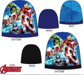 Winterse muts van Marvel Avengers - Helderblauw - 52