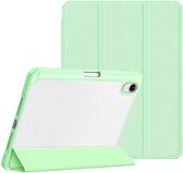 Dux Ducis - Tablet hoes geschikt voor Apple iPad Mini 6 (2021) - Toby Series - Tri-Fold Book Case - Groen