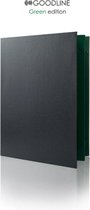 Goodline® - Luxe Metallic Groene Rapportmap / Diplomamap / Certificaat Mappen - 4x A4 - Green Edition