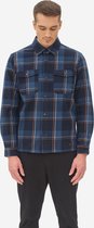 Nowadays Brushed Check Overshirt Heren Maat M