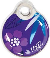 RogZ ID Tag Large Purple Forest  - Hondenpenning