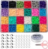 Fako Bijoux® - DIY Katsuki Kralen Set - Polymeer Kralen - Sieraden Maken Kit - Zelf Sieraden Maken - 6mm - 4800 Stuks