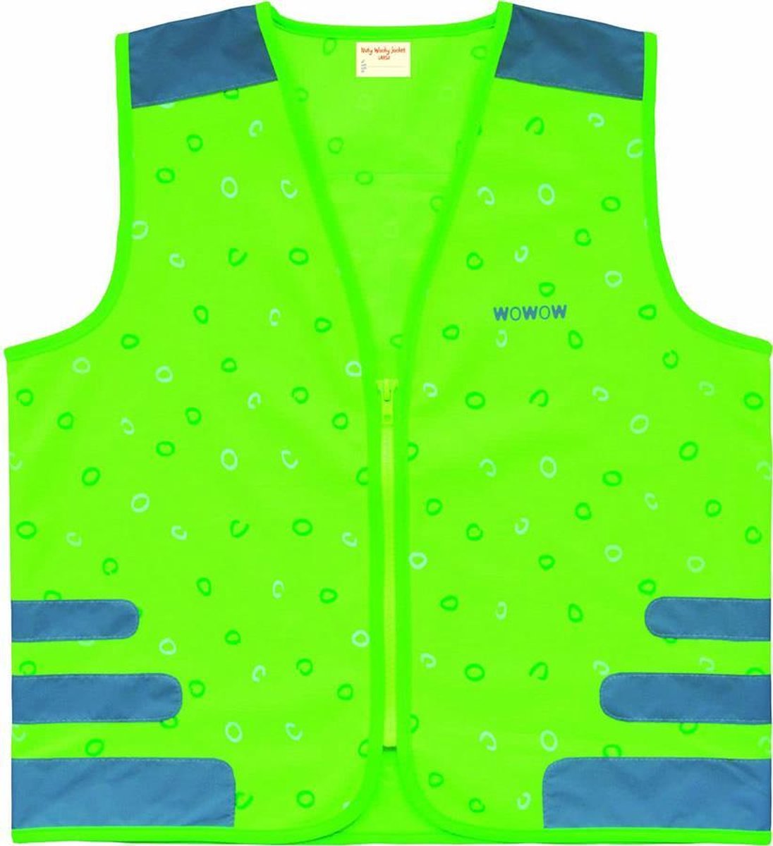 WOWOW Design Fluo hesje kind - Nuty jacket green S
