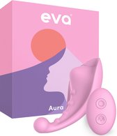 Eva® Aura - Koppel Vibrator met Afstandsbediening - Clitoris Stimulator - Vibrators voor Vrouwen - Seks Toys voor Koppels - Erotiek - Candy Pink