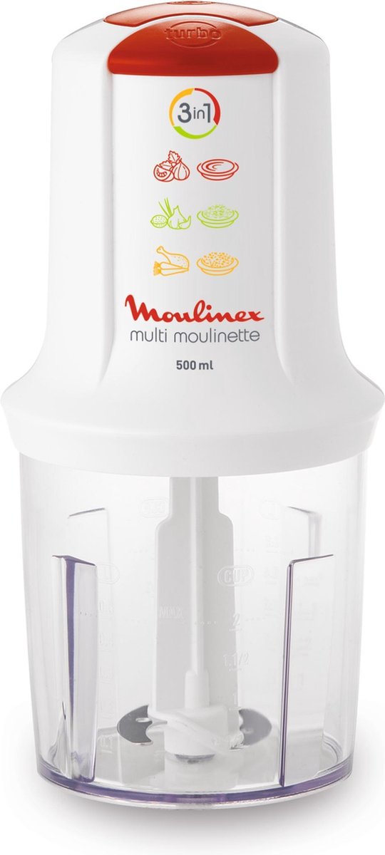 Moulinex DJ520 hachoir électrique 0,4 L 300 W Blanc