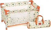 poppenbedje jungleprint 52 x 28 x 32 cm oranje