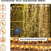 PN - Regendruppel verlichting - 96 LED - Tuinhuis - 400 cm - Warm wit