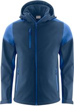Printer Prime Softshell Marine/Kobalt - Maat M