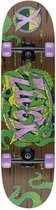 skateboard Double Kick 79 cm Tentacle groen/paars