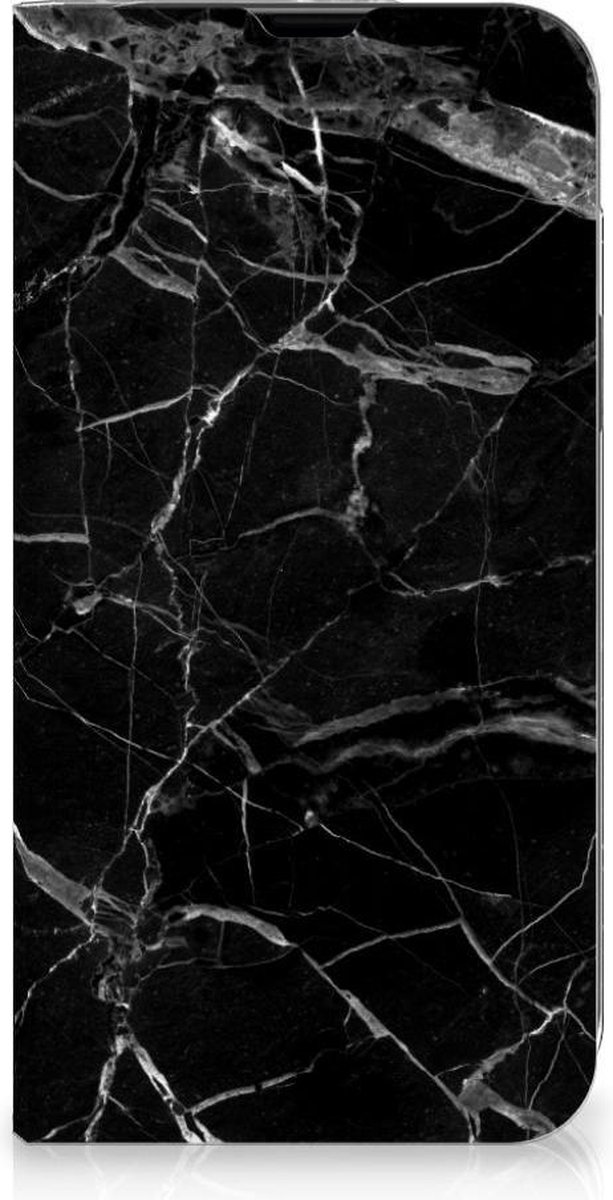 iPhone 13 Standcase Marmer Zwart - Origineel Cadeau Vader