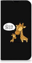 GSM Hoesje geschikt voor iPhone 13 mini Wallet Case Giraffe