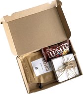 Kerst brievenbuspakket coffee time - kerstpakket - cadeau pakket - brievenbus cadeau - cadeau - brievenbus - snoep - eten - koffie - chocolade - cadeau - verjaardag - thee - giftset - kerstca
