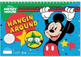 sticker- en kleurboek Mickey Mouse Hangin' Around