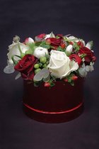 Flower Box Red & White