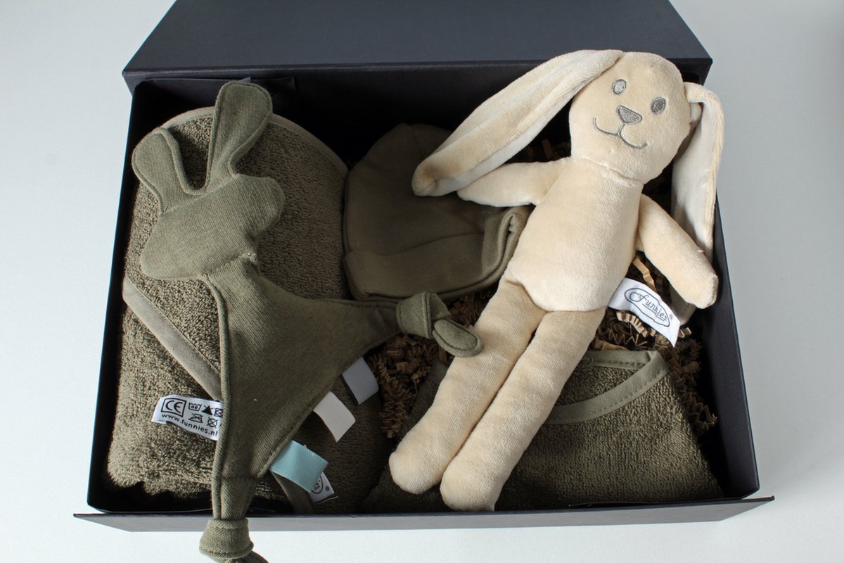 Goedkoopste Giftbox Forest Wheat - Cadeau baby - kraamcadeau - cadeau babyshower