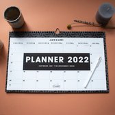 Hobbit Maandplanner-D3-2022 zwart wit