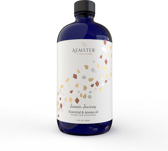 Aemster - Jasmin Journey (500ml) - Geurolie - Huisparfum - Geschikt voor aroma diffusers