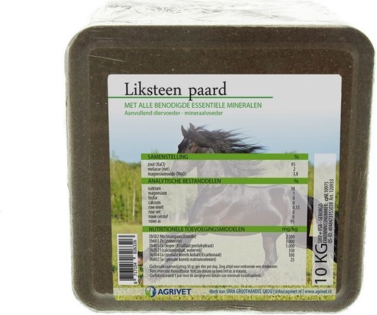 Foto: Agrivet liksteen agrivet paard 10kg