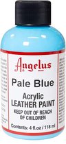 Angelus Leather Acrylic Paint - textielverf voor leren stoffen - acrylbasis - Pale Blue - 118ml